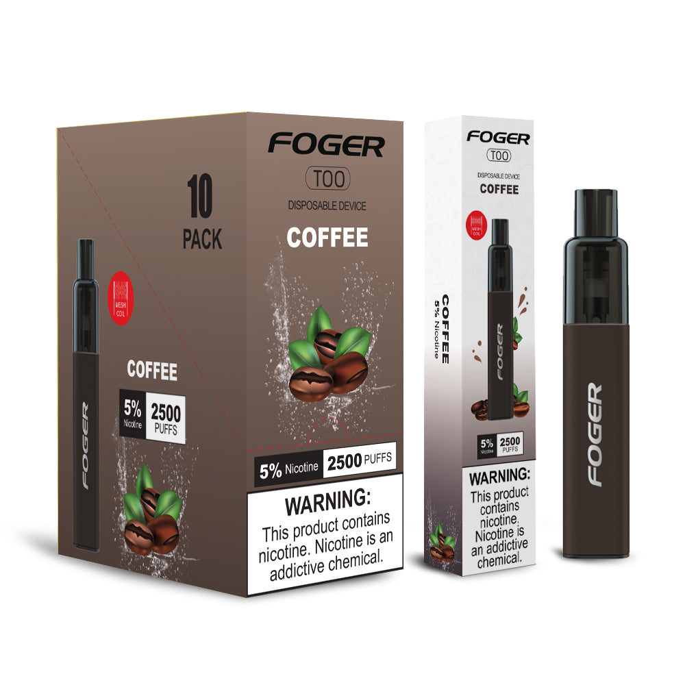 FOGER TOO Disposable 2500 Puffs