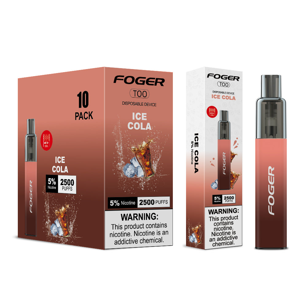 FOGER TOO Disposable 2500 Puffs