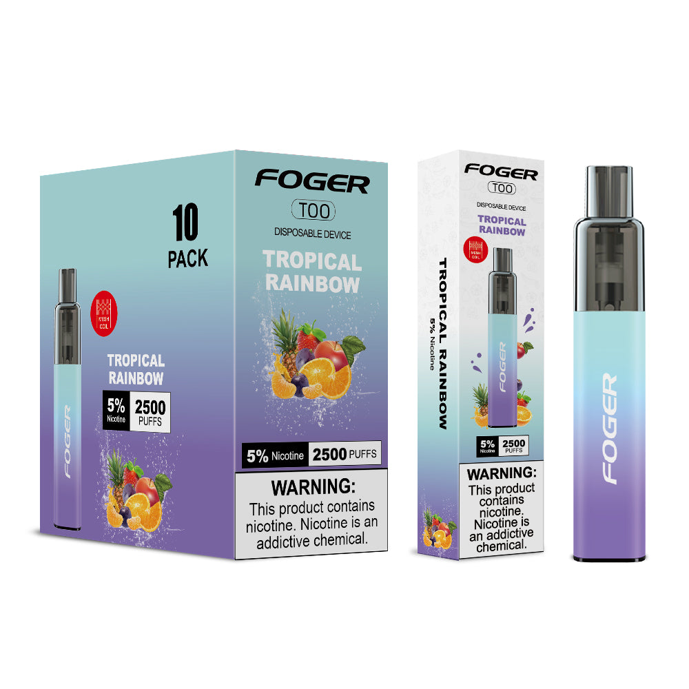 FOGER TOO Disposable 2500 Puffs