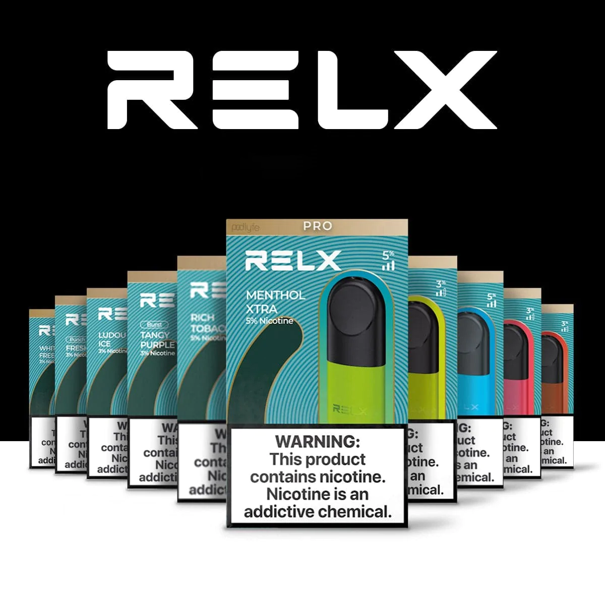 RELX Infinity & Essential Pods (4th Gen)